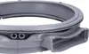 Close-up of a gray rubber washing machine door seal. Produktbild-Vorschau