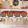 Weihnachts-Tischdecke 220x130cm | Rotes & Grünes Design mit Produktbild-Vorschau 7