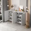 okwish Sideboard, Moderner weißer matte Produktbild-Vorschau 4