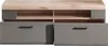 Innostyle Fun Plus II TV-Lowboard Basalt/Eiche Altholz Produktbild-Vorschau 6