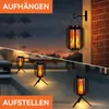 Solar Laterne Outdoor 2er Set, Solarleuchte mit Produktbild-Vorschau 2