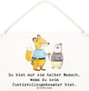 Mr. & Mrs. Panda Wandbild Holz Justizvollzugsbeamter Herz Produktbild-Vorschau 1