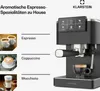 Klarstein SteelPresso Touch Siebträgermaschine – 20-Bar, Produktbild-Vorschau 3