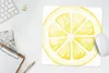 MuchoWow® Mauspad Mousepad Aquarell - Zitrone - Scheibe Produktbild-Vorschau 5