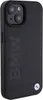 A black iPhone case with the BMW logo embossed on it. Podgląd zdjęcia produktu
