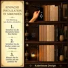 2 Stück Bücherregal Lampe, Halloween Deko Ghosts Bookshelf Produktbild-Vorschau 6
