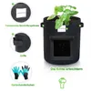 Pflanzsack 5X 60L aus Vliesstoff, Pflanzen Tasche mit 1 Produktbild-Vorschau 6