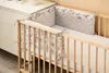 Cuscino per lettino - Grigio cervo - Peluche a quadretti - Anteprima dell’immagine prodotto 7