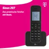 Telekom Sinus 207, Telefon analogowy, Zestaw słuchawkowy Podgląd zdjęcia produktu 4