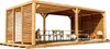 Pergola Thermauvent - Bois thermochauffé - Ventelles Voir les images du produit 7