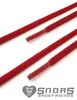 SNORS Schnürsenkel rund - DUNKELROT - 3mm - 90cm Produktbild-Vorschau 2