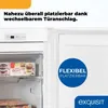 Exquisit Gefrierschrank GS5231-NF-H-010E weiss | 155 l Produktbild-Vorschau 8