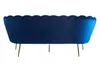 SalesFever Muschel-Sofa | 3-Sitzer | Bezug Samt-Stoff | Produktbild-Vorschau 3