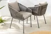 riess-ambiente Moderner Stuhl ROPE hell anthrazit Aluminium Produktbild-Vorschau 4