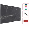 Metallische Magnettafel SCHWARZER MARMOR 90x60cm Produktbild-Vorschau 9