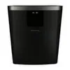A black projector is shown against a white background. Produktbild-Vorschau