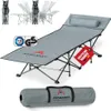 ATACAMA Lit de camping avec matelas 190 x 68 cm - Voir les images du produit 1