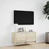 vidaXL TV-Wandschrank mit LED-Beleuchtung Sonoma-Eiche Produktbild-Vorschau 4
