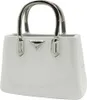 Gilde Handtasche "Milano"platin, weiß Länge 11,5 cm Breite Produktbild-Vorschau 1