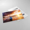 Bilder auf glas - Ufer Boot Strand - 120x80cm - Glasbilder Produktbild-Vorschau 2