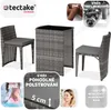 TecTake 404210, Šedá, 2 sedadlo/sedadel, Dospělí a děti, Náhled obrázku produktu 4