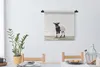 MuchoWow® Wandteppich Wandbehang Ziege - Tiere - Kinder - Produktbild-Vorschau 3