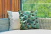 MuchoWow® Outdoor Kissen - Muster - Gold - Abstrakt - Welle Produktbild-Vorschau 3