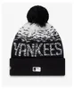 Bonnet MLB New York Yankees New Era Sport Knit Bleu marine Voir les images du produit 2