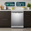 homeX DWFS601442A-S Geschirrspüler 60 cm, Spülmaschine Produktbild-Vorschau 8