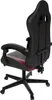 Ergonomická herní židle, černá/červená, polštářky, Náhled obrázku produktu 2