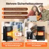 Jayseuw plynový ohrievač, vrátane euroadaptéra, skladací, Náhľad obrázku produktu 6
