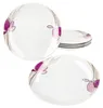 lot de 6 assiettes à gâteaux Viola Porcelaine 6 personnes Voir les images du produit 3
