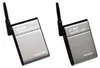 Two wireless audio sender and receiver devices are shown against a white background. Náhľad obrázku produktu