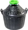 MIKONI Weithalsballon 25L mit Kunststoffkorb + Gummistopfen Produktbild-Vorschau 2
