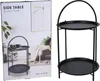 Home & Styling Beistelltisch - schwarz - Metall - H66 cm - Produktbild-Vorschau 5