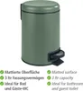 A green pedal bin with descriptive text in German and English. Náhled obrázku produktu