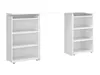 Tête de lit avec rangement pour lit 160 cm Blanc brillant Voir les images du produit 10