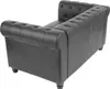 Luxe 2-persoons loungebank, Chesterfield-stijl, kunstleer, Productafbeelding-voorbeeld 2