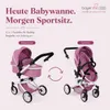 Bayer Chic 2000 Kombi-Puppenwagen Mika | 2in1 Buggy & Produktbild-Vorschau 5