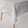 Tischdecke Zacken weiß gold eckig div. Größen Größe Produktbild-Vorschau 1