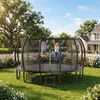 Trampolino Zelsius nero Ø 427 cm per esterni, trampolino da Anteprima dell’immagine prodotto 2