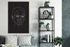 MuchoWow® Poster Linienkunst - Frauen - Kopf 80x120 cm - Produktbild-Vorschau 4