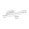 WENKO Toilettenpapierhalter Orea Bad Accessoire Klo Ohne Produktbild-Vorschau 4