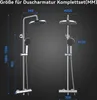 Duschsystem mit Thermostat Regendusche Duschset Produktbild-Vorschau 6