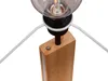 Dimmbare LED Stehlampe H: 150cm mit Holz und Produktbild-Vorschau 5