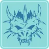 Aufkleber - Autoaufkleber "Monster Skull" 60cm x 58cm Produktbild-Vorschau 2