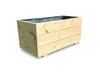 FKL DESIGN Home Deco Pflanzkasten aus Holz Pflanzkübel D23 Produktbild-Vorschau 4