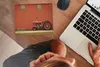 MuchoWow® Mauspad Mousepad Traktor - Scheune - Rot - Produktbild-Vorschau 3