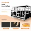 CADOCA® Hondenkooi XL, aluminium, 89 x 70 x 51 cm Productafbeelding-voorbeeld 41