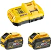 DEWALT Starter-Set FlexVolt 2xAkkus, 9,0 Ah m. DCB118 Produktbild-Vorschau 14